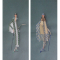 MAISON JEANNE LANVIN - DEUX DESSINS de MODELES - crayon et gouache - Circa 1925 H. 48 - L. 21 cm - 496 €